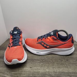 Saucony Ride 15 Shoes Womens Size 10 Orange Athletic Running Sneaker S10729-16